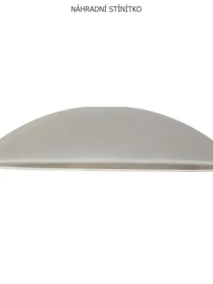 Autentický RABALUX STÍNÍTKO NÁHRADNÍ CUPOLA D30 PRO SVÍTIDLO 1408 CUPOLA RANGE ŠEDÁ 743