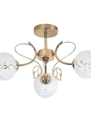 Zlevněný Stropní svítidlo Rabalux Fauna 5098 3xE27 40W IP20 zlatá