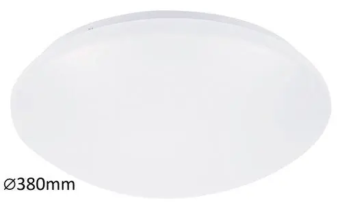 RABALUX SVÍTIDLO LED 3436 LUCAS 24W 1560LM 4000K PLAST BÍLÁ KRUH STROP. PR. 38CM IP20 Bezpečná Platba
