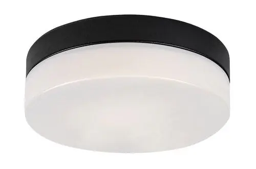 Koupelnové přisazené svítidlo Rabalux Gaelo 75026 LED 18W 1370lm 4000K IP44 černá Víkendová Akce