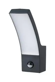 Venkovní nástěnné svítidlo se senzorem Rabalux Palanga 7505 LED 12W 3000K 800lm IP44 antracit Odeslání Ihned