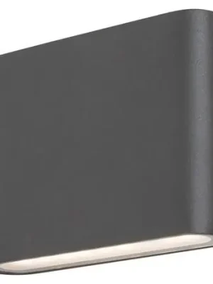 Venkovní nástěnné svítidlo Rabalux Nesna 7951 LED 6W 386lm 3000K IP54 230V antracit Nejprodávanější