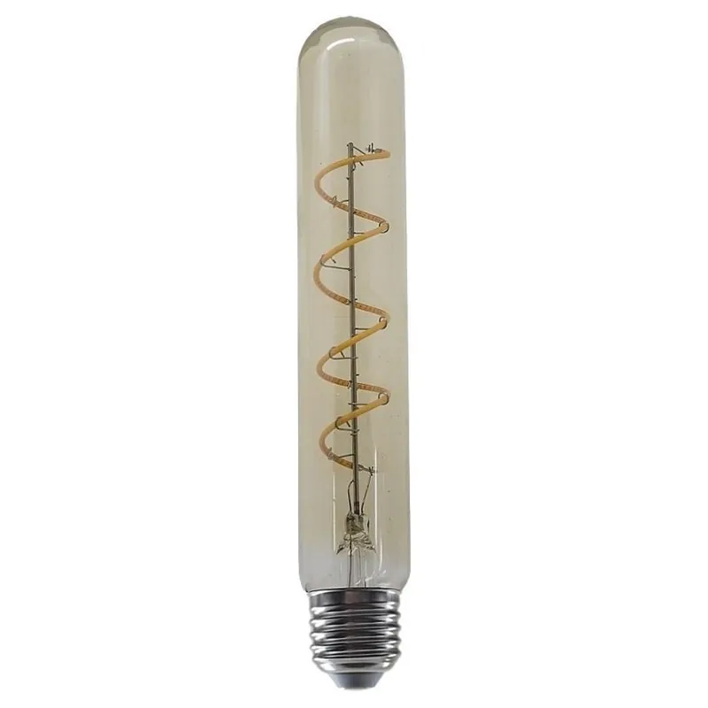 LED žárovka trubková Rabalux T30 E27 5W (15W) 300 lm 3000K 830 filament jantarová Novinka