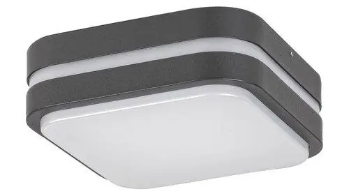 Výhodná Nabídka RABALUX SVÍTIDLO LED 8850 HAMBURG 12W 900LM 4000K IP44, 230V STROP. ANTRACITOVÁ/ BÍLÁ