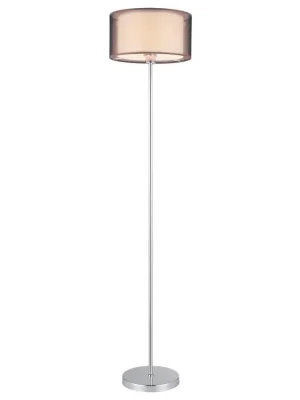 Víkendová Akce Stojací lampa Rabalux Anastasia 2633 1xE27 60W IP20 chrom/hnědá
