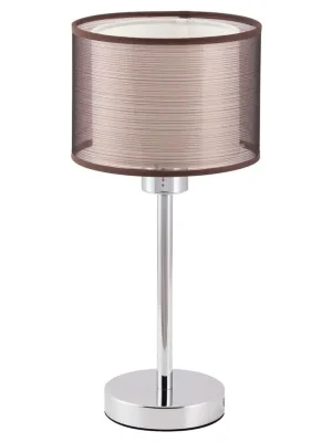 Vysoce Kvalitní Stolní lampa Rabalux Anastasia 2631 1xE27 60W chromová/hnědá