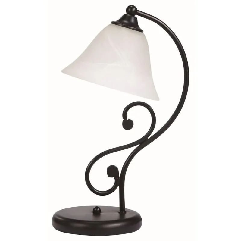 Stolní lampa Rabalux Dorothea 7772 1xE14 40W IP20 matná černá Omezená Nabídka