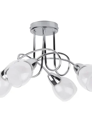 Vysoce Kvalitní Stropní svítidlo Rabalux Dave 6083 4xE14 40W IP20 chrom