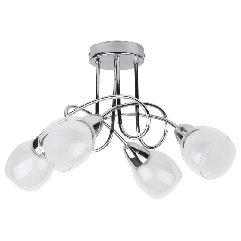 Vysoce Kvalitní Stropní svítidlo Rabalux Dave 6083 4xE14 40W IP20 chrom