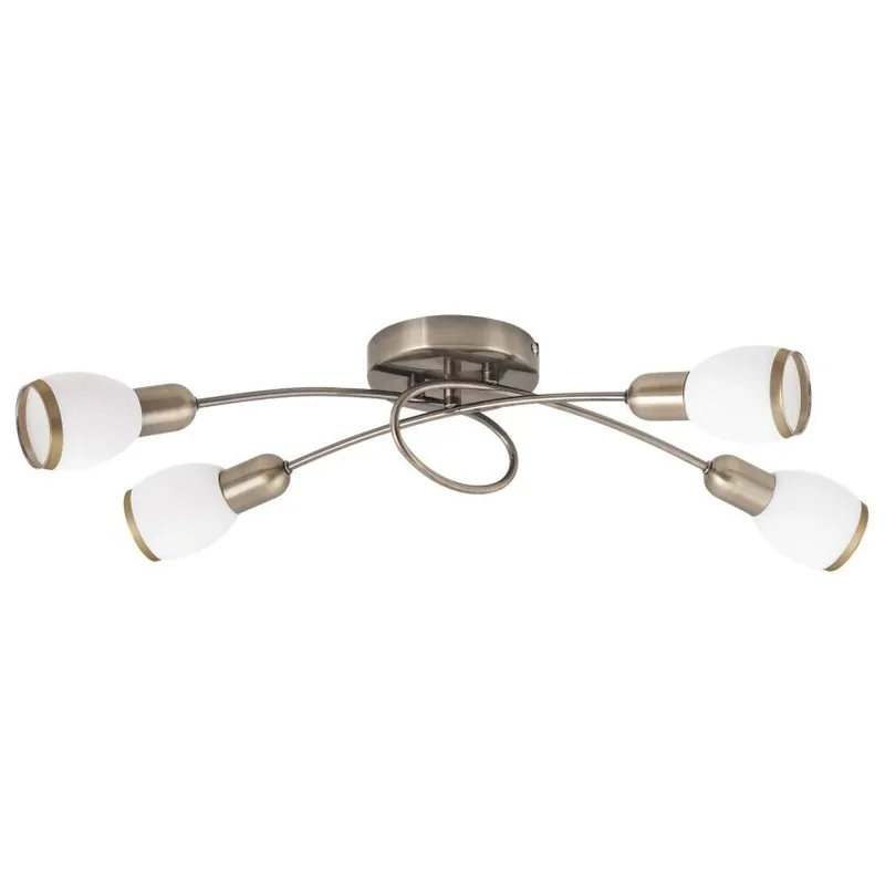 Stropní svítidlo Rabalux Elite 5973 4xE14 40W IP20 bronz Aktuální