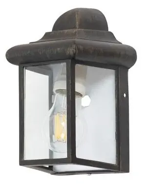 Venkovní nástěnné svítidlo Rabalux Norvich 8754 1xE27 60W IP43 230V 50Hz antická zlatá Nakupujte Hned