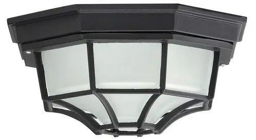 Venkovní stropní svítidlo Rabalux Milano 8346 1xE27 100W IP43 černá Časově Omezené