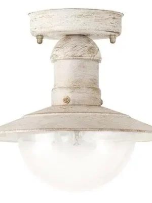 Venkovní stropní svítidlo Rabalux Oslo 8739 1xE27 60W IP44 antikovaná bílá Vrácení Zdarma