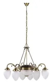 Závěsné svítidlo Rabalux Annabella 8636 1xE14 40W+2xE27 60W IP20 bronz Poslední Šance