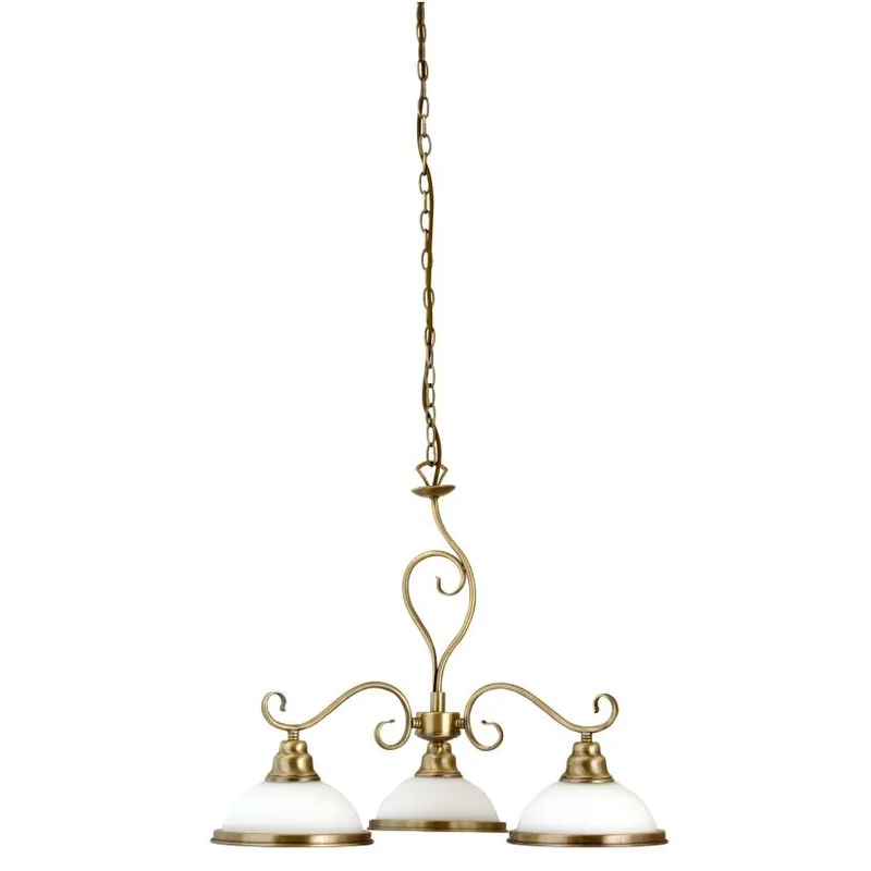 Závěsné svítidlo Rabalux Elisett 2753 3xE27 60W IP20 bronz Autentický