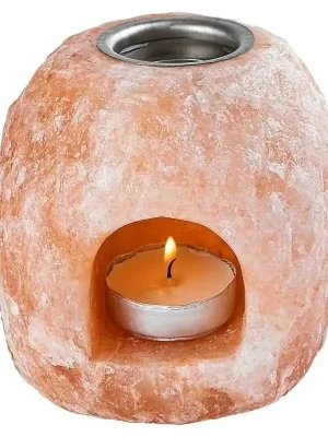 Dekorativní lampa RABALUX SALTOR kamenná sůl s miskou na esenciální olej oranžová 76024 Nejlepší Cena