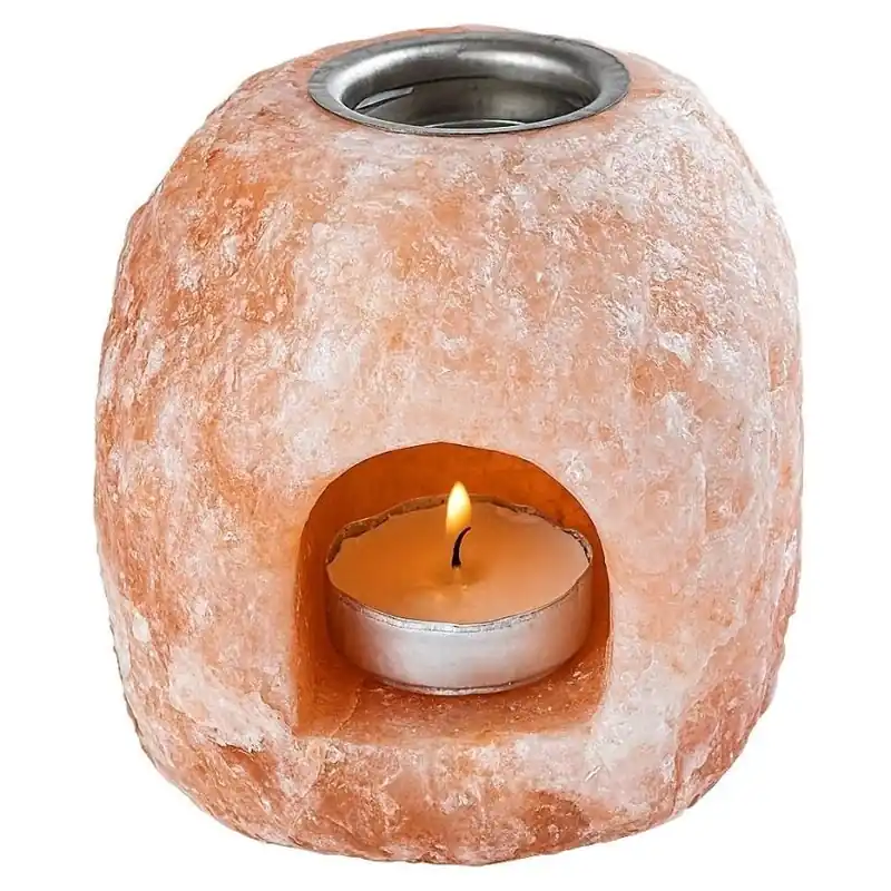 Dekorativní lampa RABALUX SALTOR kamenná sůl s miskou na esenciální olej oranžová 76024 Nejlepší Cena