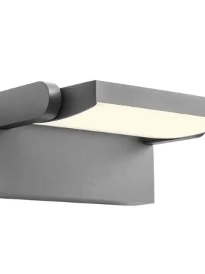 Vysoce Kvalitní Nástěnné LED svítidlo UNILUX REDO FLIP AP LED 20W DG 3000K 1800lm IP54 venkovní antracit 90584