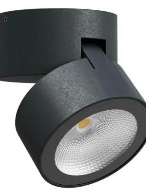 Nástěnné/stropní LED svítidlo UNILUX SHAFT AP LED 12W DG 3000K 990lm IP65 venkovní antracit 90627 Akční Cena