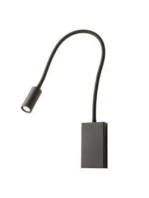 Flexibilní lampička UNILUX REDO WALLIE LED 3W USB CRI 90 černá 01-2755 Koupit Online