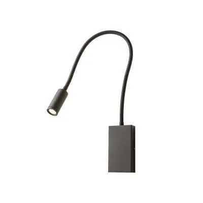 Flexibilní lampička UNILUX REDO WALLIE LED 3W USB CRI 90 černá 01-2755 Koupit Online