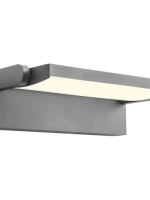 LED Venkovní nástěnné svítidlo UNILUX REDO FLIP 40W 2927lm 3000/4000/5000K CRI 90 IP54 antracit 90715 Poslední Šance