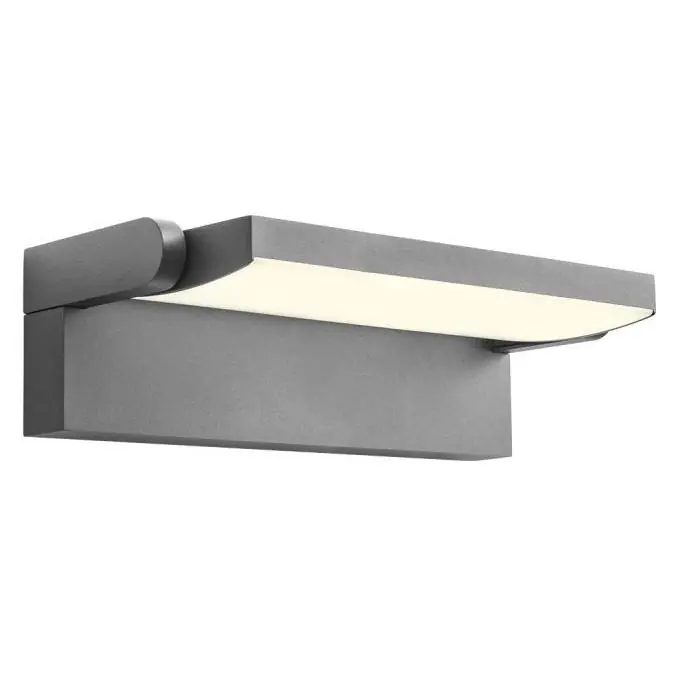 LED Venkovní nástěnné svítidlo UNILUX REDO FLIP 40W 2927lm 3000/4000/5000K CRI 90 IP54 antracit 90715 Poslední Šance