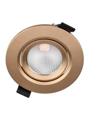 Kup Teď Vestavné bodové svítidlo UNILUX REDO PT 08 LED 6,55W 3000K GD zlatá 70422