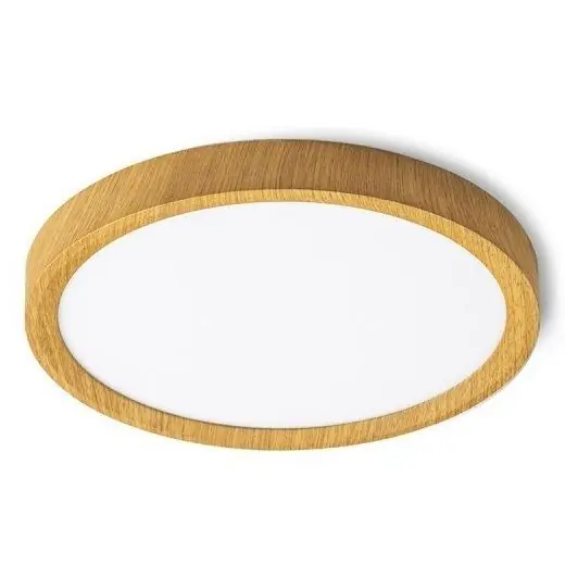 Nejlepší Volba Stropní svítidlo AULIX LANA 23 LED 18W 1720lm 3000/4000/6000K dekor buk/plast R14302