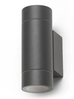 Oblíbený Nástěnné svítidlo AULIX MIZZI NEW II 230V 2xGU10 IP65 antracit R13643