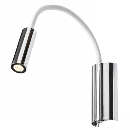 Nástěnné svítidlo AULIX SHOW LED 3W 240lm 3000K bílá chrom R12896 Nakupujte Hned