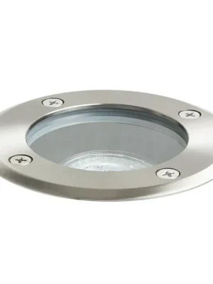 Venkovní kovové zápustné svítidlo do země AULIX RBU R 230V GU10 15W IP67 nerezová ocel R14096 Jen Po Omezenou Doba