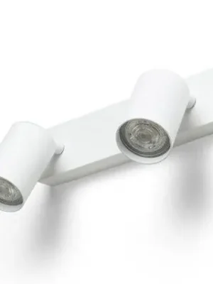 AUL RED SVÍTIDLO DUDE II 230V LED GU10 2X9W PŘISAZENÁ BÍLÁ R13922 Nová Kolekce