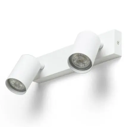 AUL RED SVÍTIDLO DUDE II 230V LED GU10 2X9W PŘISAZENÁ BÍLÁ R13922 Nová Kolekce