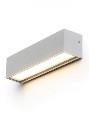 Aktuální Venkovní nástěnné svítidlo RENDL CAMARGUE LED 6W 550lm 3000K IP65 stříbrná R13527
