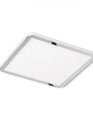 Novinka Vestavné svítidlo RENDL HUE SQ 17 LED 18W 1620lm 3000K 155x155mm chrom R12782