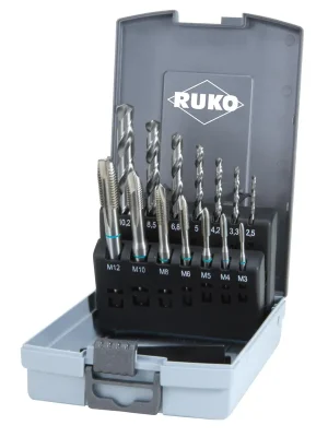Sada závitníků RUKO M3-M12 245048RO Vysoce Kvalitní