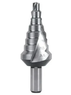 RUKO VRTÁK STUPŇOV. HSS, 6,0-26,75MM, PG7-PG21, 101055 Vysoce Kvalitní