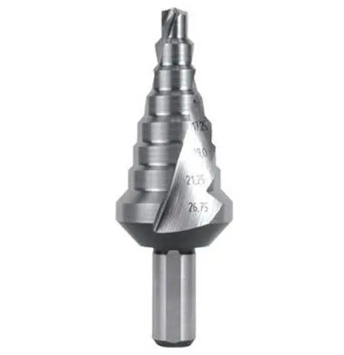 RUKO VRTÁK STUPŇOV. HSS, 6,0-26,75MM, PG7-PG21, 101055 Vysoce Kvalitní