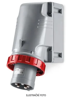 Odeslání Ihned SCAME PŘÍVODKA 3P+E 63A 6H/318-415V 50/60 HZ IP67 245.6396T