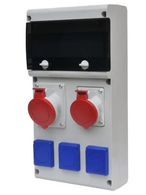 SCAME SKRIN ZAS.632.312W-111F2 JIST.1X32A/5P,1X16A/5P,3X230V Omezená Nabídka