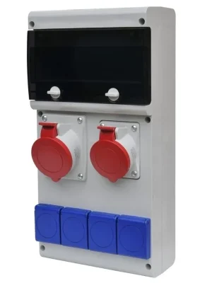 Novinka SCAME SKRIN ZAS.632.31WW-111F2 JIST.1X32A,1X16A/5P,4X230V