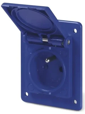 Vestavná zásuvka SCAME 570.4091 230V 16A 3pól IP54 modrá Super Cena