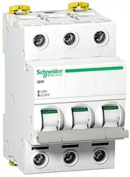 Odeslání Ihned Instalační vypínač Schneider Electric Acti9 ISW 3P 40A 415VAC A9S65340