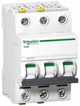 Jistič Schneider Electric Acti9 iC60N 3P 20A B 6kA A9F03320 Nová Kolekce