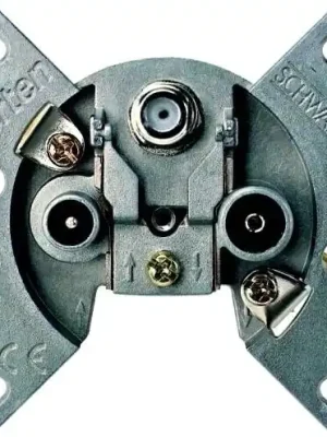 Přístroj zásuvky TV+R+SAT Schneider Electric Merten MTN466097 Vrácení Zdarma