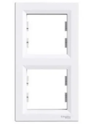 Must-Have Rámeček dvojnásobný Schneider Electric Asfora EPH5810221 bílá