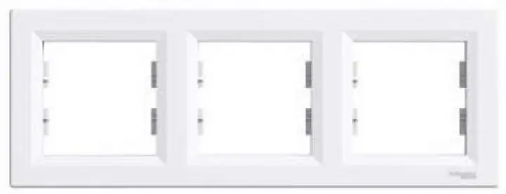 Rámeček trojnásobný Schneider Electric Asfora EPH5800321 bílá Bezpečná Platba