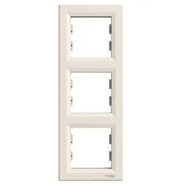 Levný Rámeček trojnásobný Schneider Electric Asfora EPH5810323 krémová