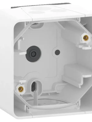 Tovární Cena Nástěnná krabice jednonásobná Schneider Electric Mureva MUR39911, IP55, polar